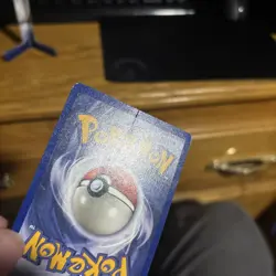 Pokemon TCG Alakazam Base Set Holo Card 1/102 Unlimited Rare CREASE - Image 4