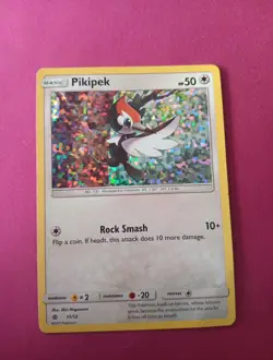 Pikipek 11/12 - 2017 McDonalds Promo Holo Pokemon TCG Card - Image 1