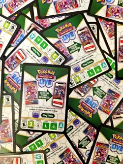 Pokemon TCG 6X Code Cards Lot Mixed SWSH-S&V ERA UNUSED - SHIPPING DELIVERY - Image 2