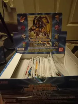 Classic Digimon TCG Set Card Bulk Lot With Case - Image 1