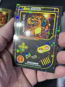 Game Boy Color Pokemon HOLO CARDS CHARMANDER, CHARMELEON, CHARIZARD (chibi/peru) - Image 2