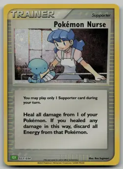 Pokemon Nurse Classic Collection Trading Card Game Classic 023/034 NM - Image 1