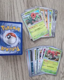 100x Pokemon Cards Bundle Pack Bulk - 10 Holo/Reverse Holo Min Guarantee - Image 1