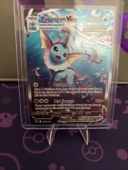 Vaporeon VMAX SWSH182 SWSH: Sword & Shield Promo Cards Holo - Image 1