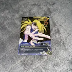 Deidara 1337 Blast Super Rare Holo Foil Naruto CCG Card Game ALT Art Bandai TP4 - Image 1