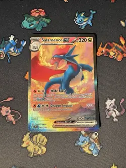 Pokemon Cards Salamence ex 187/159 Illustration Rare Journey Together - (NM) - Image 1