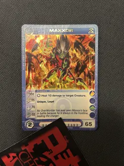 Maxxor - Ultra Rare - Chaotic Card - Dawn of Perim - Premium Foil Max Energy - Image 1