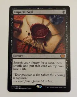 Imperial Seal Double Masters 2022 MTG Magic the Gathering Regular Card NM - Image 2