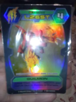 digimon trading card guilmon battle spirit promo d-tector card game - Image 2