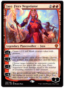Jaya, Fiery Negotiator 133/281 Mythic Non Foil Dominaria United MTG Near Mint - Image 1