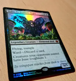MTG Magic: # FOIL # Maha, deren Federn die Nacht sind / Maha, Its Feathers Night - Image 2