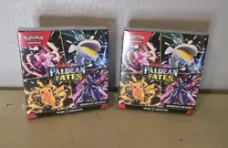 Pokemon Scarlet & Violet PALDEAN FATES Booster Bundle Box SEALED LOT OF 2 - Image 1