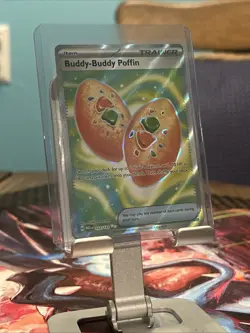 Pokemon Mega Evolution Buddy Buddy Poffin 167/132 Full Art Ultra Rare NM - Image 1