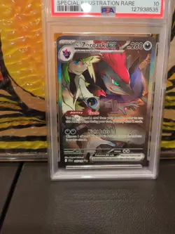 2025 POKEMON JTG EN-JOURNEY TOGETHER #185 N'S ZOROARK EX PSA 10 - Image 2