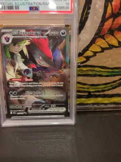 2025 POKEMON JTG EN-JOURNEY TOGETHER #185 N'S ZOROARK EX PSA 10 - Image 3