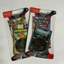 Two Genuine Pokemon SV Obsidian Flames Blister Booster Packs- SEALED - Image 1