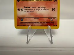 Ponyta 64/82 - 1st Edition Team Rocket - Pokemon TCG - LP - Image 3
