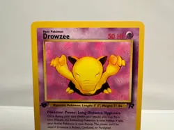 Drowzee 54/82 - 1st Edition Team Rocket - Pokemon TCG - LP - Image 2