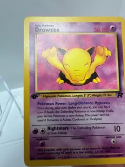 Drowzee 54/82 - 1st Edition Team Rocket - Pokemon TCG - LP - Image 4