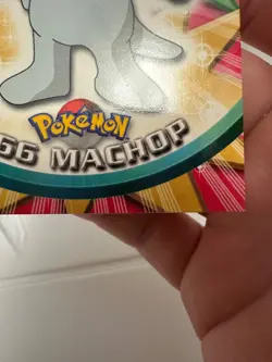 Machop #66 - 1999 Topps Pokemon TV Animation Edition Series 1 Red Label - LP - Image 4