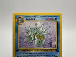 Seadra 42/62 Fossil 1st Edition Regular Uncommon Pokemon TCG LP/NM - Image 2