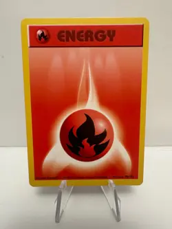 Fire Energy 98/102 Shadowless - Base Set - Pokemon TCG - LP - Image 1
