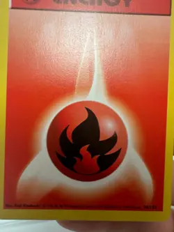 Fire Energy 98/102 Shadowless - Base Set - Pokemon TCG - LP - Image 4