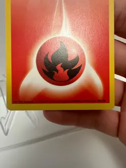 Fire Energy 98/102 Shadowless - Base Set - Pokemon TCG - LP - Image 5
