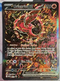 Oricorio EX 024 Black Star Promo Phantasmal Flames Charizard UPC Pokemon - Image 1