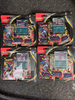 Pokemon Phantasmal Flames - Sneasel/ Weavile Pack Blister - Lot Of 4 - IN HAND - Image 1