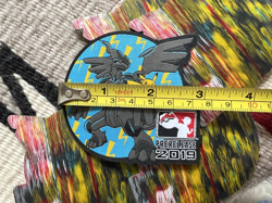 LOT OF 5 Pokemon 2019 Organized Play Prerelease Zekrom Pikachu Patch Team Up TCG - Image 3