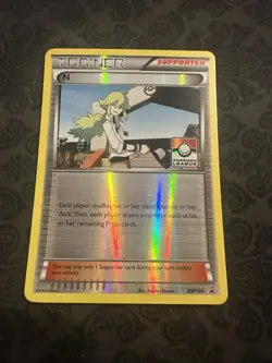 N - BW100 - Pokemon Black & White Promo League Promo Rare Card - Image 1