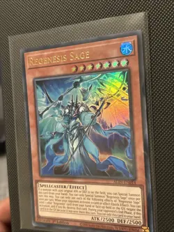 Yu-Gi-Oh Regenesis SAGE Ultra Rare Card Alin-En014 1st Edition - Image 2