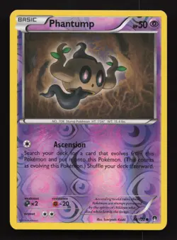Phantump 64/122 Reverse Holo Rare Pokemon Card Breakpoint XY - Image 1