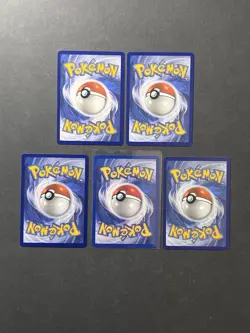5 Eevee Pokemon Card Collection WOTC SM SWSH Jungle PTCG A2 - Image 2
