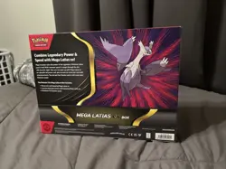 Mega Latias EX Box New Sealed Pokemon Trading Card Game TCG - Item In Hand - Image 2
