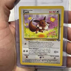 EEVEE (EVOLI) 51/64 - FRENCH Jungle Set - Pokemon Card - UNLIMITED - LP Nintendo - Image 1