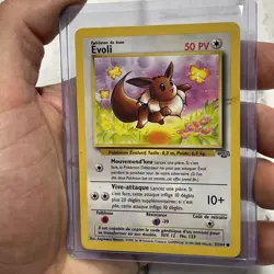 EEVEE (EVOLI) 51/64 - FRENCH Jungle Set - Pokemon Card - UNLIMITED - LP Nintendo - Image 2