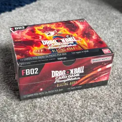 Dragon Ball Super Card Game Fusion World FB02 Blazing Aura Booster Box - Sealed - Image 1