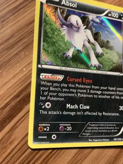 Absol 40/108 Holo Roaring Skies Pokemon TCG Card Rare HP Dark - Image 3