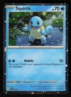 Squirtle - (Cosmos Holo) 048 Holo SV: Scarlet & Violet Promo Cards LP-NM - Image 1