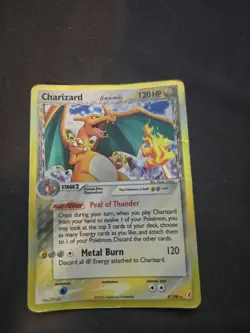 Pokemon TCG Charizard Delta Species EX Crystal Guardians Card 4/100 Sold - Image 1