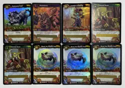 World Of Warcraft WoW TCG Lot Of 8 Loot Cards Blizzard 2011 Litchling Nightsaber - Image 1