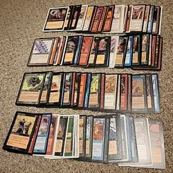 100x MTG Vintage Magic the Gathering Card Lot No Duplicates Legacy 90s 95 96 97 - Image 1