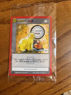 Metazoo NYCC 2022 PSA Exclusive Promo Card Holo Foil Limited Edition Single - Image 1