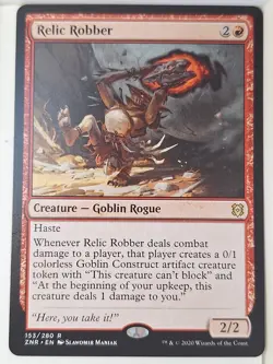 Relic Robber - Zendikar Rising - Magic the Gathering MTG Nice! - Image 1