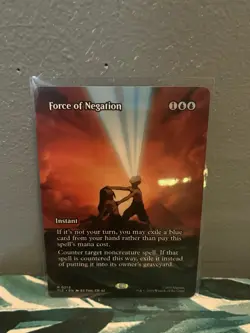 Force of Negation Borderless MTG Avatar: The Last Airbender: Eternal-Legal 13 - Image 1