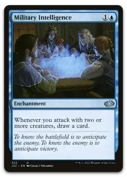 Military Intelligence #322 (NM) Jumpstart 2022 J22 Magic MTG - Image 1