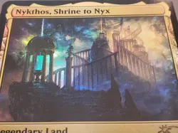 FOIL Nykthos, Shrine to Nyx - Magic mtg Pro Tour Promo PPRO LP+ - Image 4