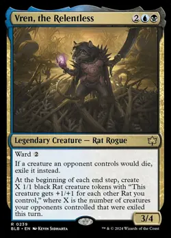 x1 Vren, the Relentless R MTG Bloomburrow M/NM, English - Image 1